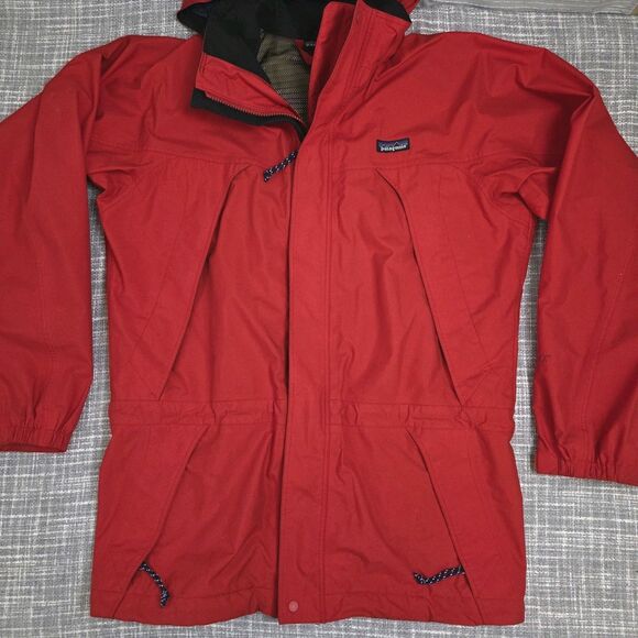 Patagonia Storm Jacket Gore-Tex Multi-Season Shell Hood Red Men's S SEE DESC - Picture 16 of 16